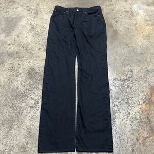 Levi’s 501 Denim Jeans Men’s 32 x 36 Black Button Fly Classic Casual Business